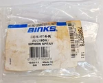 Binks SGK-454-K Suction Siphon Spray Valve & Baffle Repair Kit New. Price: $64.95.