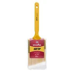 Wooster Q3208-2-1/2 Paint Brush, Pearl/white/yellow, Plastic Handle, New. Price: $16.85.