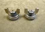 Used! 2 Genuine Binks Usa NO.63PJ Paint Gun Air Nozzle Cap. Price: $44.95.