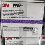 3M Pps 2.0 Spray Gun Cup, Lids And Liners Kit, 26114, Mini, Ounces New. Price: $90.00.