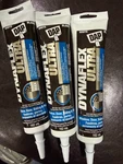 Dap Dynaflex Ultra 5.5 Oz. White Sealant Window Door Siding & Trim Lot Of 3 New!. Price: $24.00.