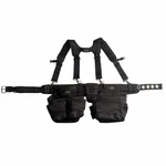 Bucket Boss Ballistic Tool Belt Suspension Rig Adjustable Hook & Loop Pouches New. Price: $231.77.