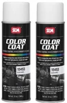 Sem 15453 Color Coat Gloss White Spray Paint Aerosol Can 12 Oz. (2 Pack) New. Price: $51.77.