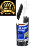 Frost King 350B Polyethylene Sheeting, 3' X 50' 4 Mil,, Black. Price: $24.99.