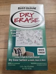 Rust-oleum Dry Erase- Writable/erasable White Finish 16FLOZ #241140 New. Price: $29.79.