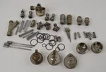 Lot Of Spray Paint Gun Parts Nozzles Tips Connectors Internals Devilbiss Binks Used. Price: $42.29.