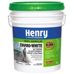 Henry 5 Gal White Elastomeric Roof Coating New. Price: $253.00.