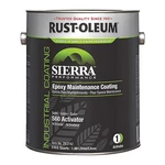 Rust-oleum 283742 Epoxy Activator Finishes, Clear, Satin, 1 Gal, New. Price: $72.45.