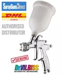 Devilbiss FLG-5 Gun 1.3 Mm Gravity Air Feed Sprayer Paint Solvent New. Price: $200.10.