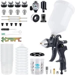 Yuzes Hvlp Spray Gun Kit Nozzles (1.4/1.7/2.0/2.5MM), Auto Paint For C New. Price: $81.14.