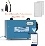 Alorair Sentinel HD55 113 Pt Dehumidifier For Basement 1200 Sq Ft W/hose & Wifi New. Price: $628.66.