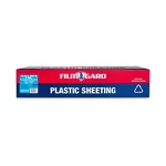Film-gard 4 Mil 12X100 Ft Clear Polyethylene Plastic Sheeting New. Price: $84.81.