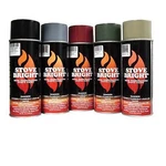 Stove Bright #6230 High Temp 12OZ. Aerosol Can Paint- Goldenfire Brown New. Price: $23.99.