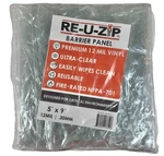 Re-u-zip 5 X9 Dust Barrier Ultra-clear Heavy Duty 12 Mil Hook And Loop Vinyl New. Price: $49.99.
