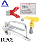 10 Pcs For Sprayers 3600PSI Airless Paint Gun W/ Tip&tip Guard New. Price: $164.55.