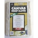 Premier 4' X 15' Premium Canvas Drop Cloth 10 Oz, 34150 New. Price: $33.98.