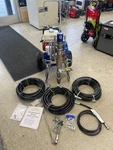 Graco Dutymax GH675DI Gas Hydraulic Airless Sprayer W/hoses Open. Price: $10000.00.