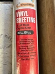 Frost King V3650/4B Vinyl Sheeting Roll 36" X 150' New. Price: $79.99.