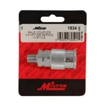 Milton Industries S-1834 1/4" Mnpt H-style Coupler 300 Psi New. Price: $21.50.