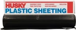 Husky CF0616-50B Ml Tyco Polyethylene Plastic Sheeting, 16' X 50', Black Open. Price: $44.99.