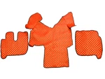 Orange Floor Mats Leather Carpet Covers For Iveco Stralis 2003/13 Automat New. Price: $73.44.