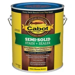 Cabot Stain,mission Brown,semi-solid FLAT,1GAL 140.0017434.007 New. Price: $86.01.