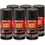 Duplicolor BUN0090 (6-PACK) Perfect Match Aerosol Paint Universal Metallic Black New. Price: $70.53.