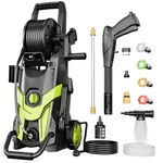 Foting 2025 Electric Pressure Washer, 4500 Psi 3.2 Gpm Power - Green Open. Price: $160.01.