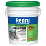 Henry 687 Enviro-white 100% Acrylic Reflective Elastomeric Roof Coating 4.75 Gal New. Price: $167.60.