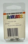 Devilbiss FLG332-15K 1.5MM Fluid Tip & Kit New Sealed. Price: $45.00.