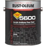 Pc Rust-oleum '251289 Gal Floor Paint, Gloss Finish, White, Solvent Bas New. Price: $88.19.
