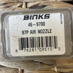 New Factory Package Binks Nozzle 46-9700 97P Air 15L Hvlp Gun B469700. Price: $59.95.