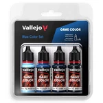 Vallejo Game Color Blue Paint Set 4X18ML Hobby Miniature New. Price: $18.99.