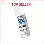 Rust-oleum 334019 Painter's Touch 2X Ultra Cover Primer Spray, 12 Oz, Flat White New. Price: $10.30.