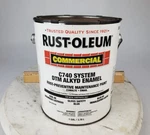 Rust-oleum Commercial C740 Gloss Safety Blue Dtm Alkyd Enamel Preventive 1G New. Price: $24.95.