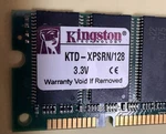 128MB Dimm For Dell Precision Workstation 410/610 Poweredge 2400/2450 Used. Price: $9.99.