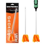 Litkiwi New Design Paint Mixer Drill Attachment With 1/4"HEX Shank Adapt To.... Price: $18.98.