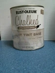 Rust-oleum 287688, Chalked Light Tint Base Ultra Matte Paint, 30 Fl. Oz., Fs Open. Price: $18.00.