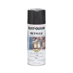Rust-oleum 7250830 Spray Paint, Black Night, Metallic, Solvent, 11 Oz New. Price: $11.45.