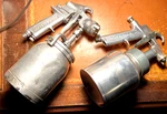 Vintage Unused Craftsman And Speedaire Paint Spray Guns Usa. Price: $20.00.