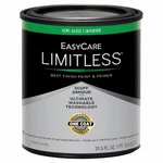 Limitless Interior Paint & Primer,white Semi-gloss Acrylic Latex,qt. LLISG1-QT New. Price: $46.83.
