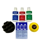 Novus Plastic Polish Kit #1, #2, & #3, 2OZ. Bottles W/ Buffing Pad Headlight New. Price: $18.79.