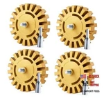 Decal Remover Eraser Wheel Rubber For Drill Slotted New. Price: $36.85.
