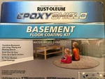 Rust-oleum 391282 Epoxyshield Basement Floor Coating Kit, Gallon, Gray Satin New. Price: $70.00.