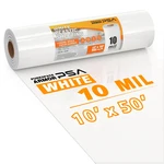 Purespace Armor Crawl Vapor Barrier 10MIL Film 10X50 White Plastic New. Price: $132.24.