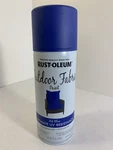 Rust-oleum Outdoor Fabric Paint Spray Ink Blue 12OZ Uv Resistance New. Price: $26.99.