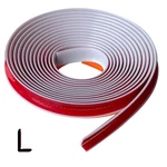 Protalwell Rubber Edge Trim, Self-adhesive, White, Ft, New. Price: $13.05.