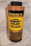 Quikrete 1317-02 Liquid Cement Color 10OZ Buff New. Price: $15.00.