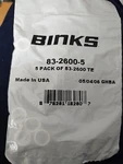 Binks 83-2600-5/83 Te (pack Of 5) New. Price: $35.00.