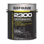 Rust-oleum 243276 Traffic Zone Striping Paint, 1 Gal., Red, Water -based New. Price: $43.99.